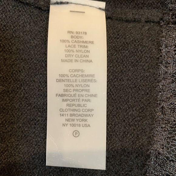 NWT Eli’s Tahari 100% Cashmere Sweater Dress - Picture 15 of 15